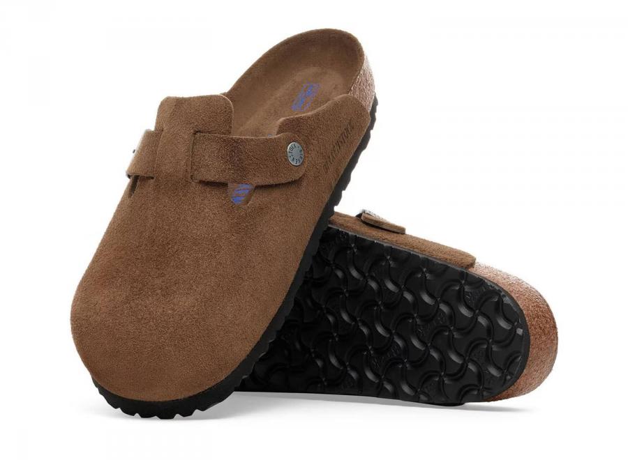 Birkenstock Boston SFB LEVE Dark Tea Tonal FB 1030814 - Birkenstock