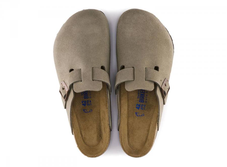 Birkenstock Boston SFB VL Taupe 560773 / 560771 - Birkenstock