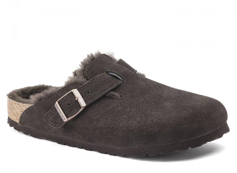 Birkenstock Boston VL Shearling VL Mocha 1020529 102567 - Birkenstock