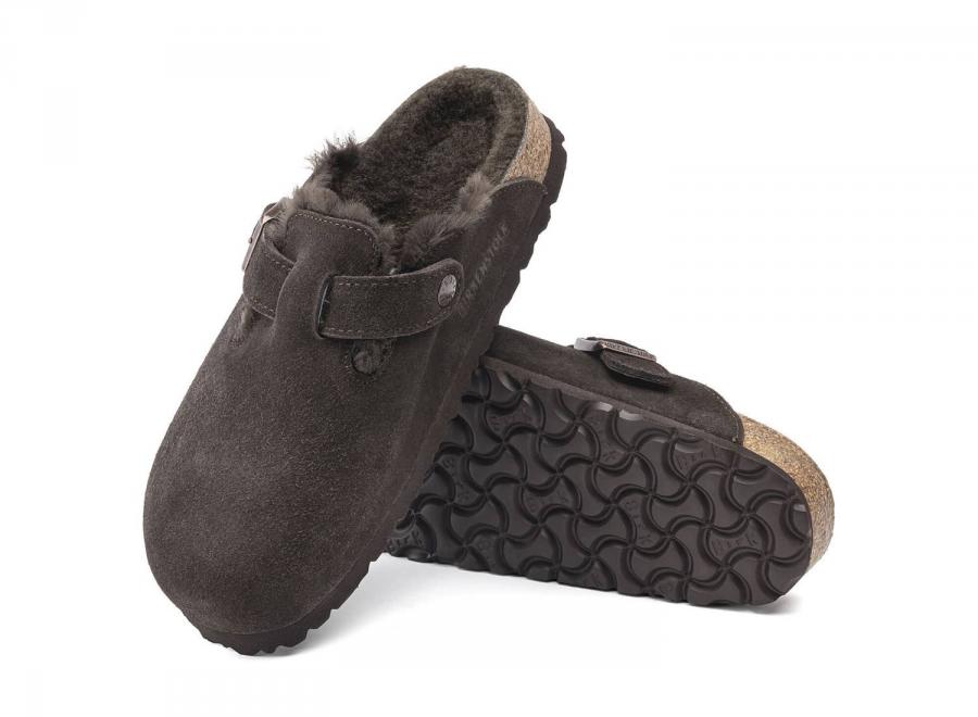 Birkenstock Boston VL Shearling VL Mocha 1020529 102567 - Birkenstock