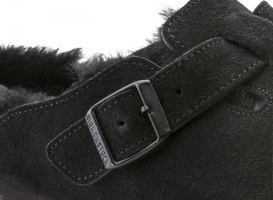 Birkenstock Boston VL Shearling Black 259883 - Birkenstock