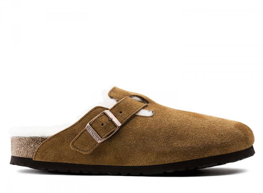 Birkenstock Boston VL Shearling Mink 1001141 - Birkenstock