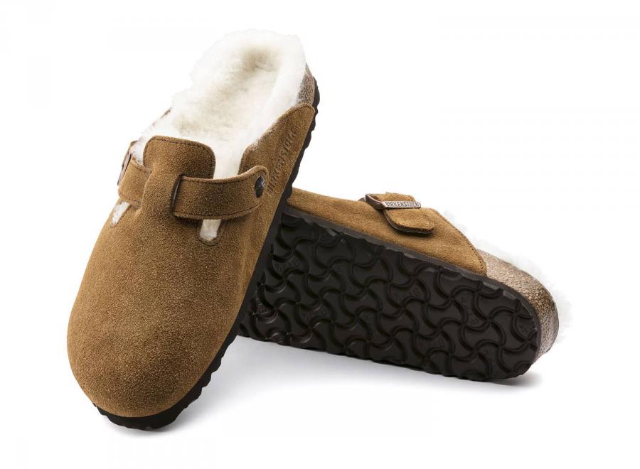 Birkenstock Boston VL Shearling Mink 1001141 - Birkenstock