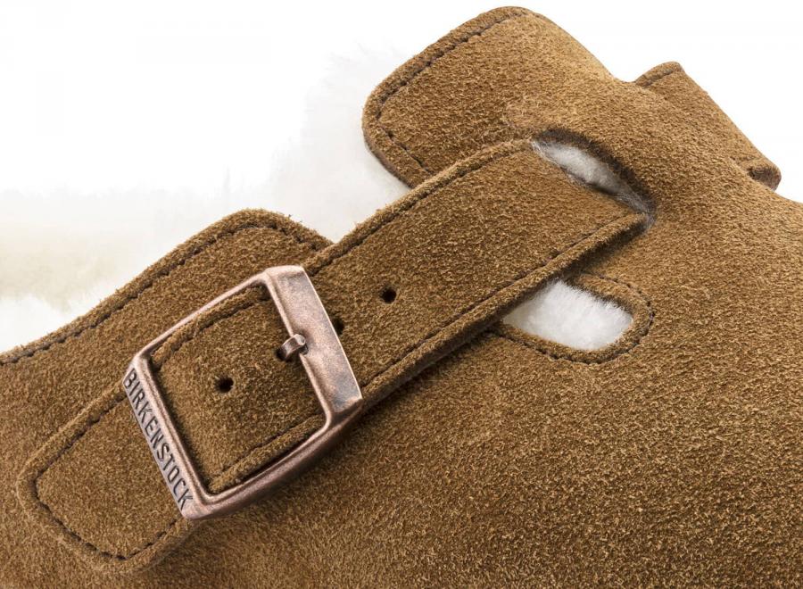 Birkenstock Boston VL Shearling Mink 1001141 - Birkenstock