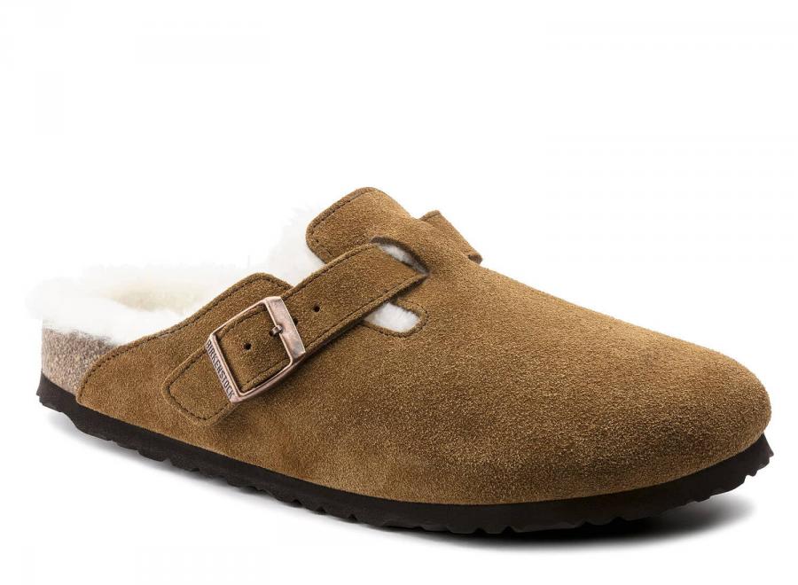 Birkenstock Boston VL Shearling Mink 1001141 - Birkenstock