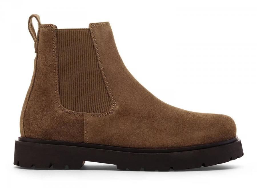 Birkenstock Highwood Slip On Mid M LEVE Dark Tea 1030115 - Birkenstock