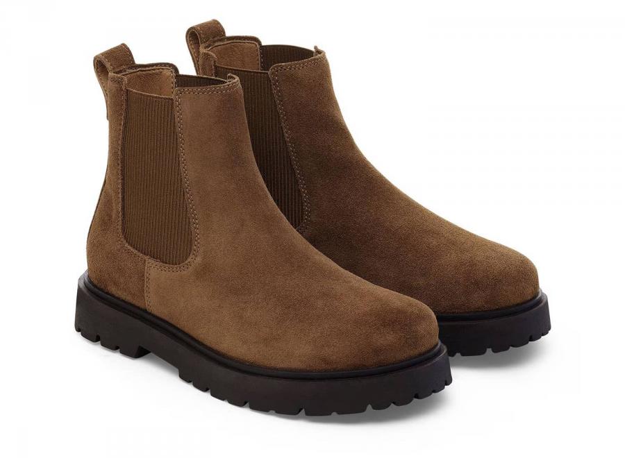 Birkenstock Highwood Slip On Mid M LEVE Dark Tea 1030115 - Birkenstock