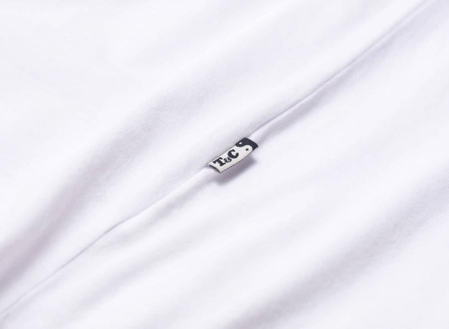Bisous Skateboards x T&C Tee White - Bisous Skateboards