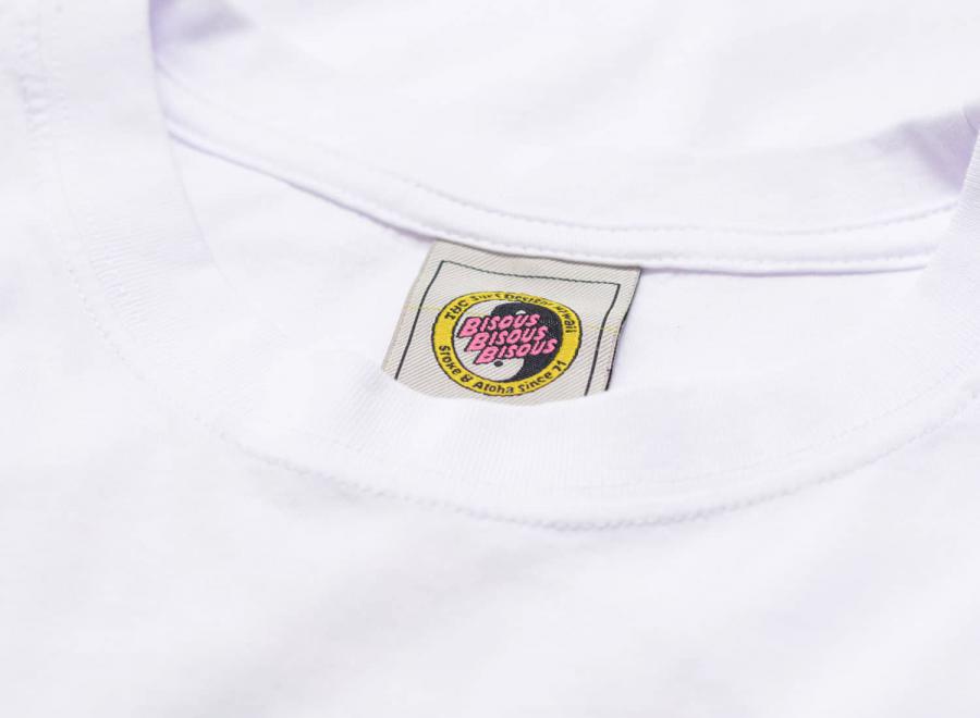 Bisous Skateboards x T&C Tee White - Bisous Skateboards