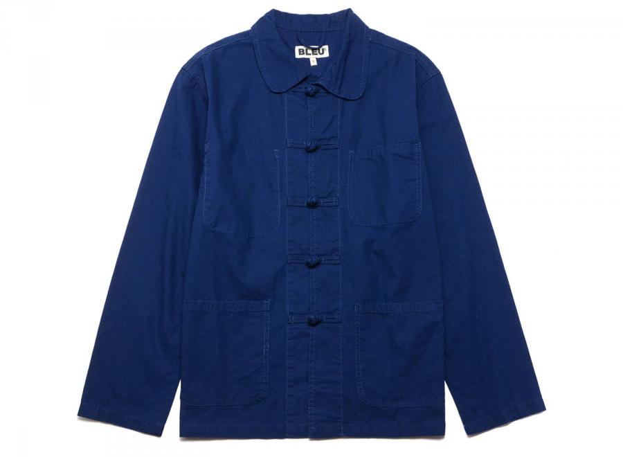 Bleu Shanghai Jacket Indigo - Bleu