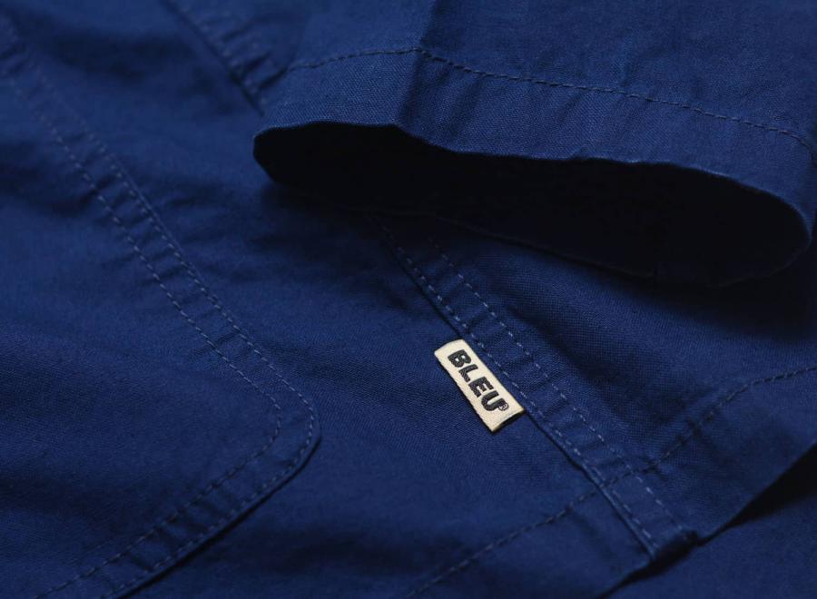 Bleu Shanghai Jacket Indigo - Bleu