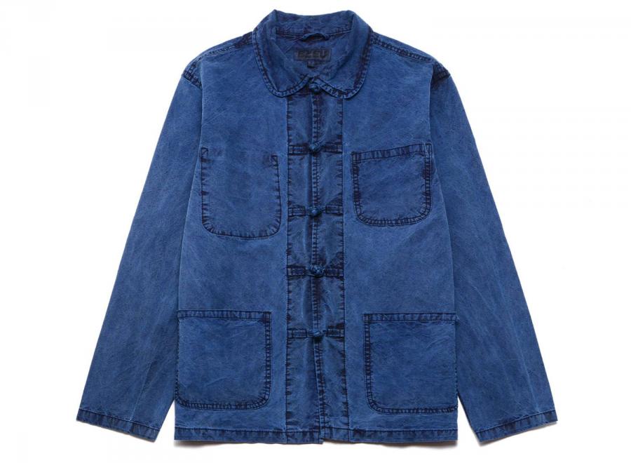 Bleu Shanghai Jacket Pure Indigo - Bleu