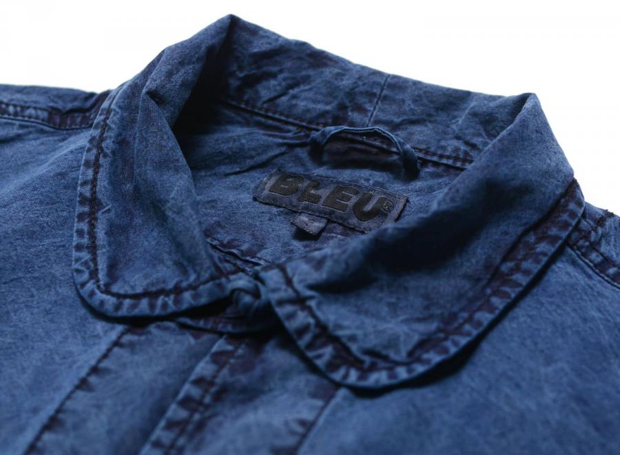 Bleu Shanghai Jacket Pure Indigo - Bleu