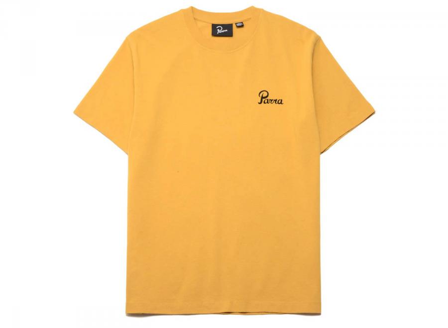 By Parra Swan To The Face Tshirt Ocher - By Parra