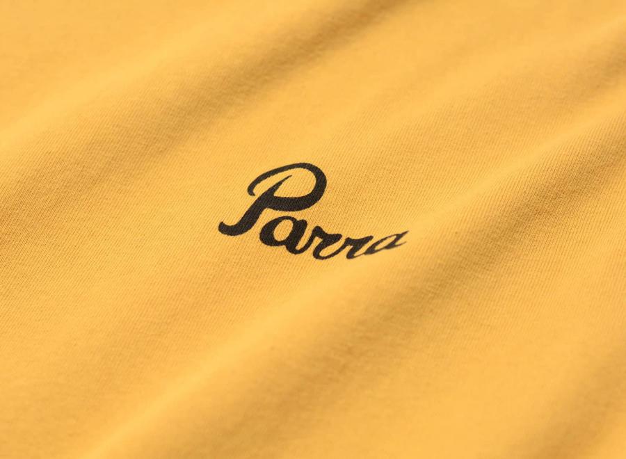 By Parra Swan To The Face Tshirt Ocher - By Parra