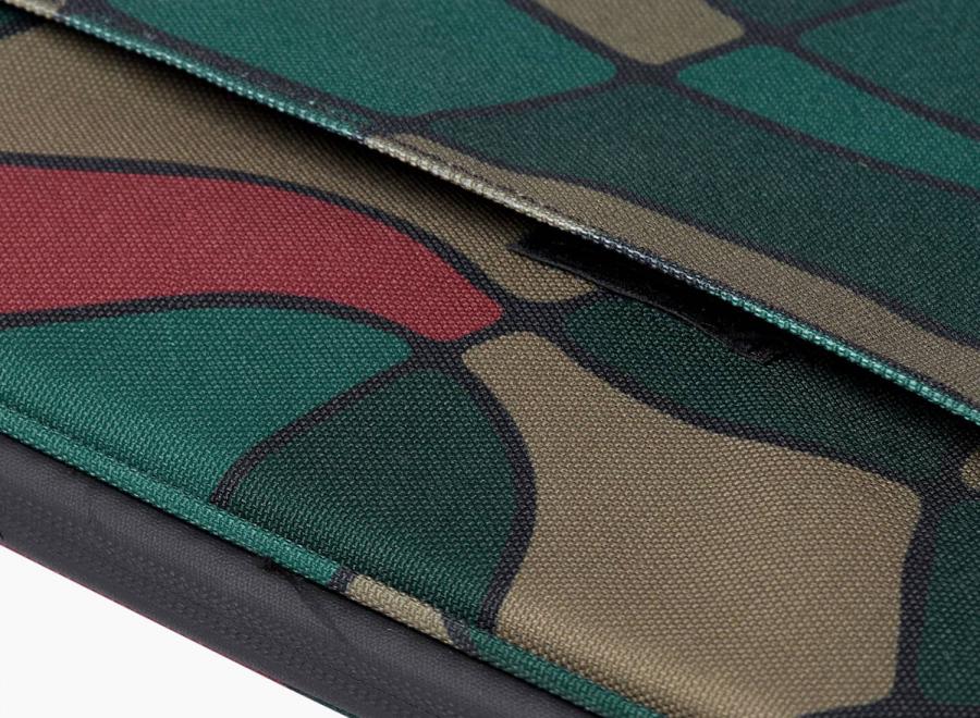 By Parra Trees In Wind Laptop Sleeve Camo Green 16inch - By Parra