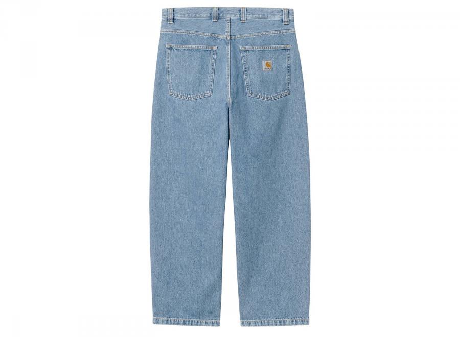 Carhartt WIP Brandon Pant Blue Stone Bleached I035893_01_12 - Carhartt Wip