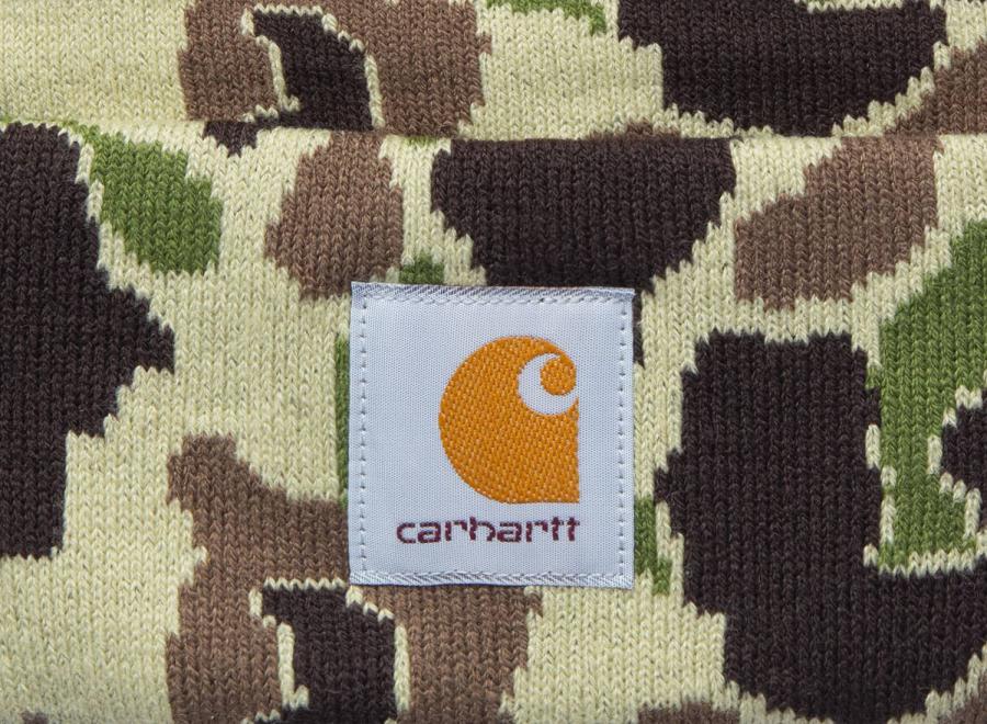 Carhartt WIP Camo Duck Beanie Camo Duck Jacquard Green I035465_2GV_XX_06 - Carhartt Wip