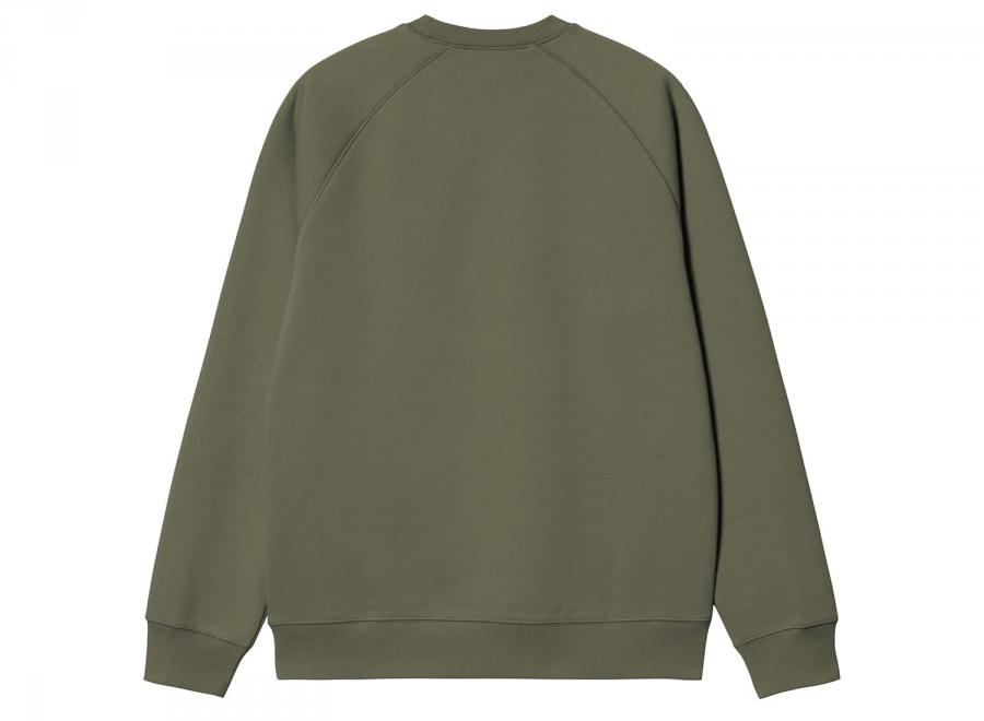 Carhartt WIP Chase Sweatshirt Leaf / Gold I033660 - Carhartt Wip