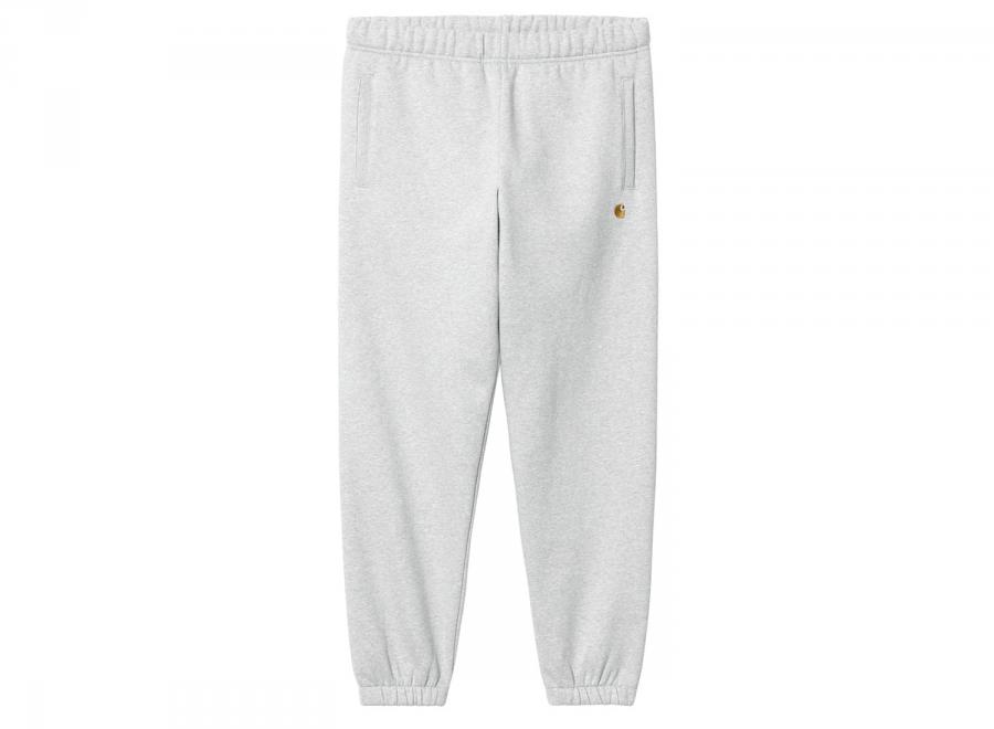 Carhartt WIP Chase Sweat Pant Ash Heather / Gold I033667_00J_XX_03 - Carhartt Wip