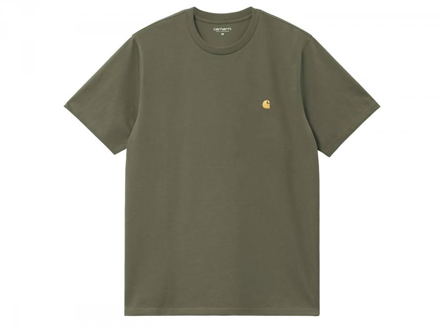 Carhartt WIP Chase Tshirt Leaf / Gold I026391_3LR_XX - Carhartt Wip