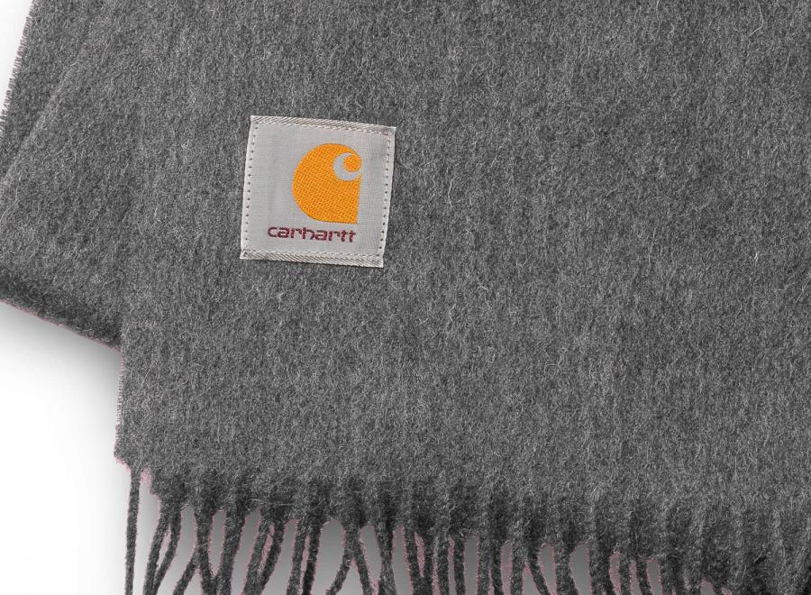 Carhartt WIP Clan Scarf Dark Grey Heather I013507_ZM_XX_06 - Carhartt Wip