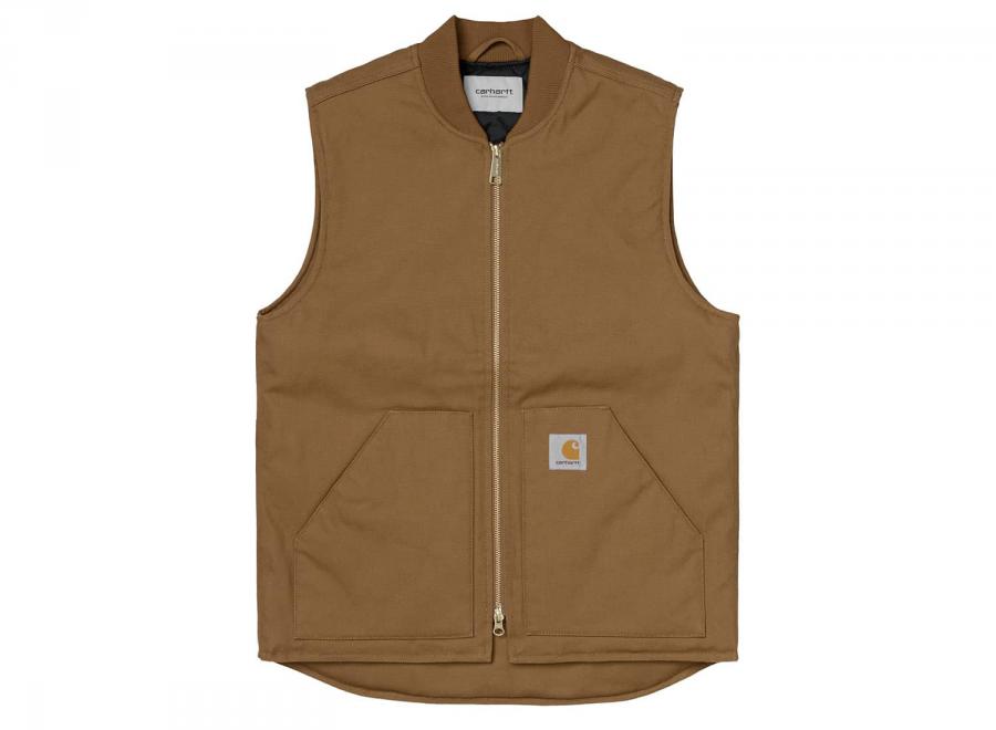 Carhartt WIP Classic Vest Hamilton Brown Rigid I035695.HZ.01.03 - Carhartt Wip