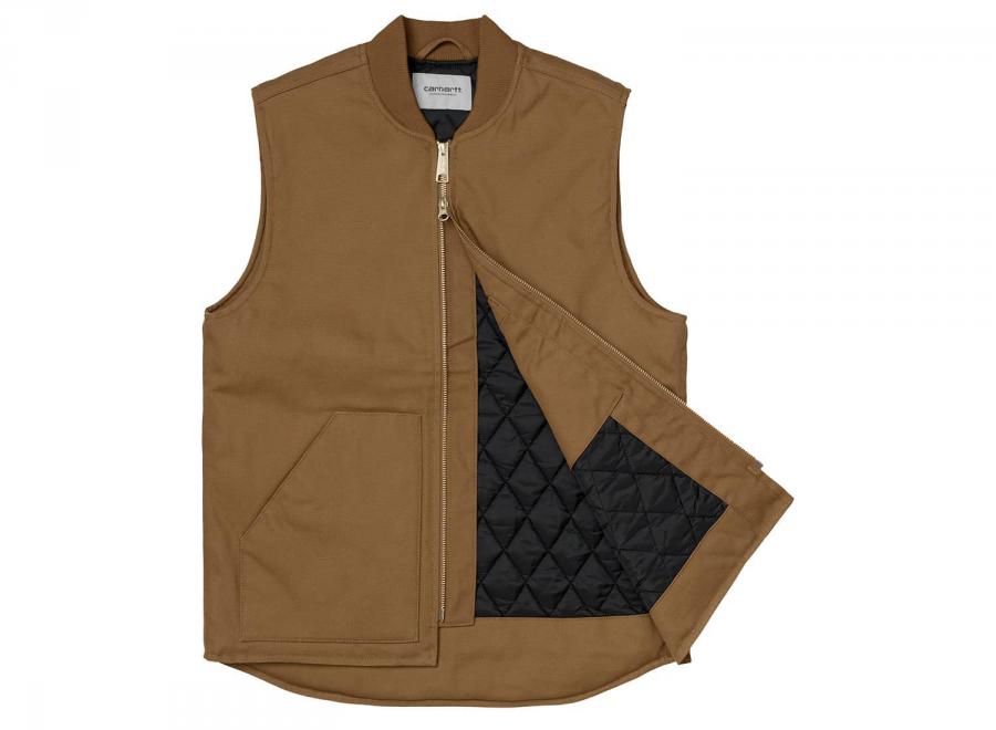 Carhartt WIP Classic Vest Hamilton Brown Rigid I035695.HZ.01.03 - Carhartt Wip