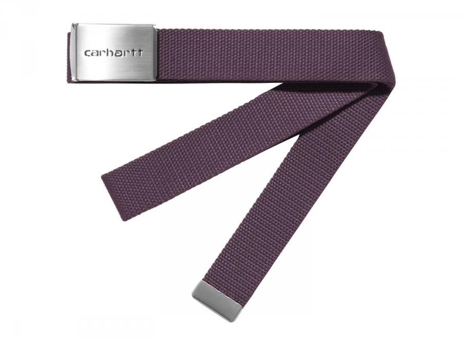 Carhartt WIP Clip Belt Chrome Cozy Purple I019176 - Carhartt Wip