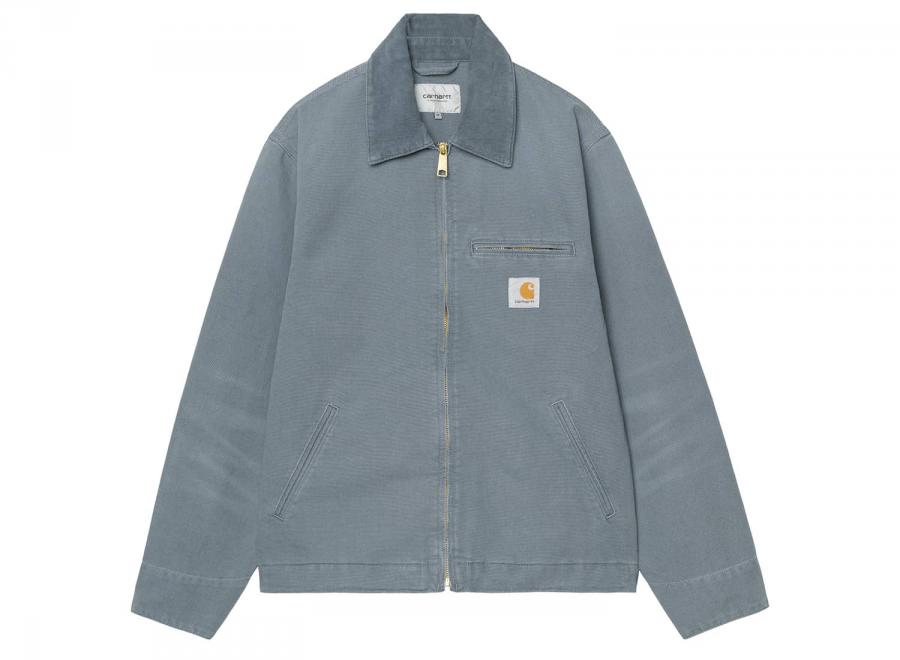 Carhartt WIP Detroit Jacket Canvas Cozy Blue / Cozy Blue Stone Canvas I034819 - Carhartt Wip