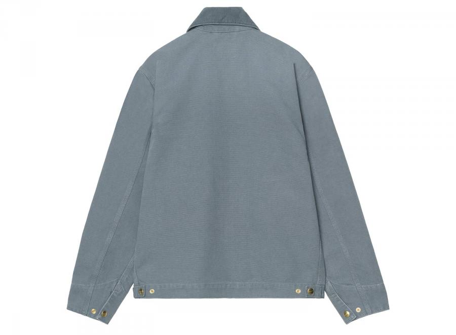 Carhartt WIP Detroit Jacket Canvas Cozy Blue / Cozy Blue Stone Canvas I034819 - Carhartt Wip