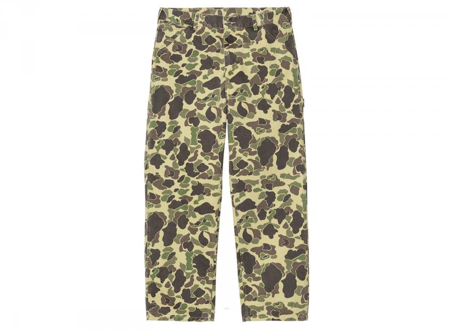 Carhartt WIP Duck Single Knee Pant Camo Duck Green Stone Washed I033896.2EQ.06.03 - Carhartt Wip