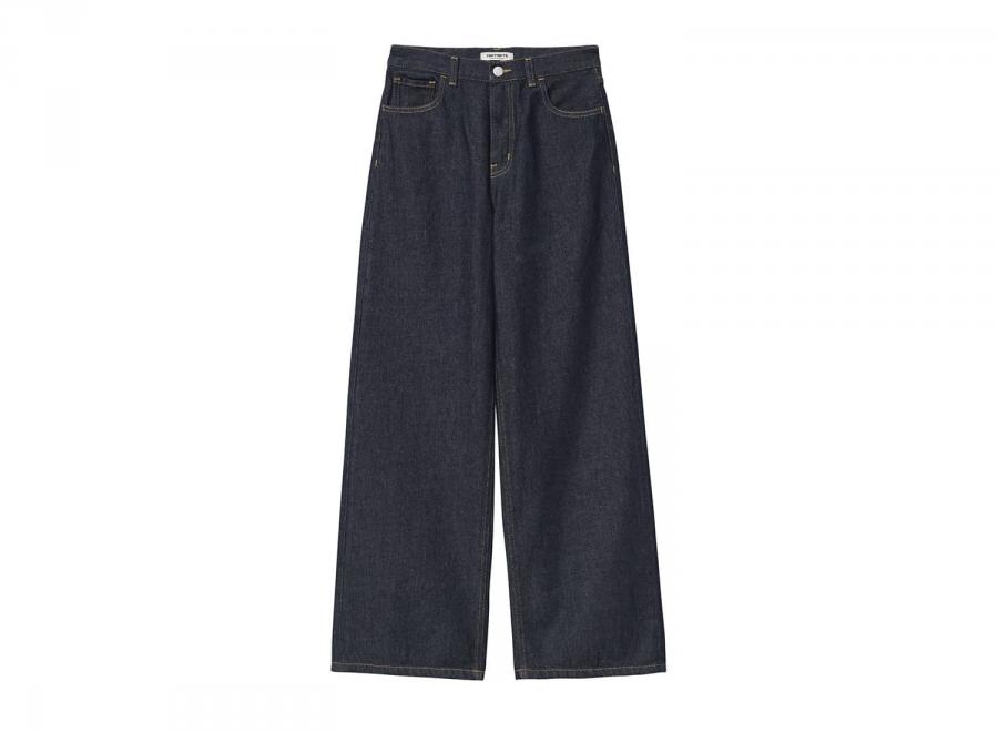 Carhartt WIP Femme Jane Pant Blue Rinsed I030497_01_02 - Carhartt Wip