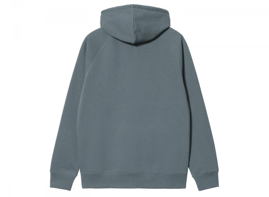 Carhartt WIP Hooded Chase Jacket Cozy Blue / Gold I033664 - Carhartt Wip