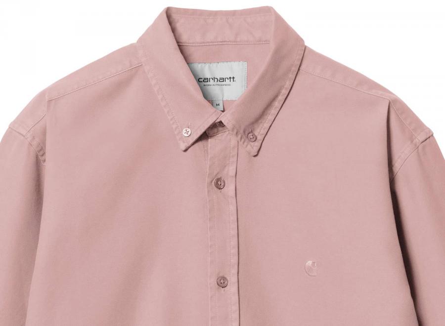 Carhartt WIP LS Bolton Shirt Glassy Pink I030238.1NJ.XX.03 - Carhartt Wip