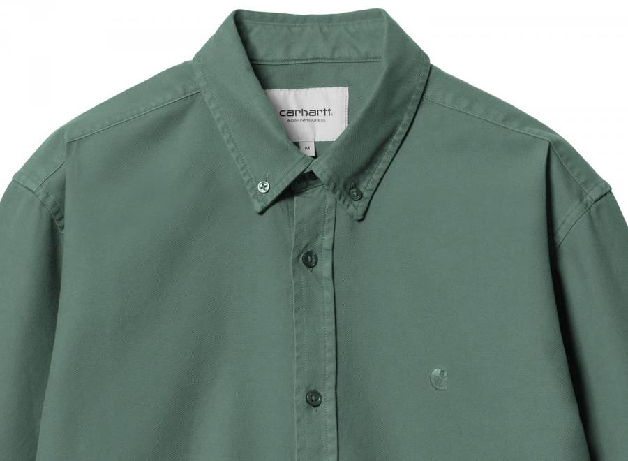 Carhartt WIP LS Bolton Shirt Silver Pine I030238.2M2.XX.03 - Carhartt Wip
