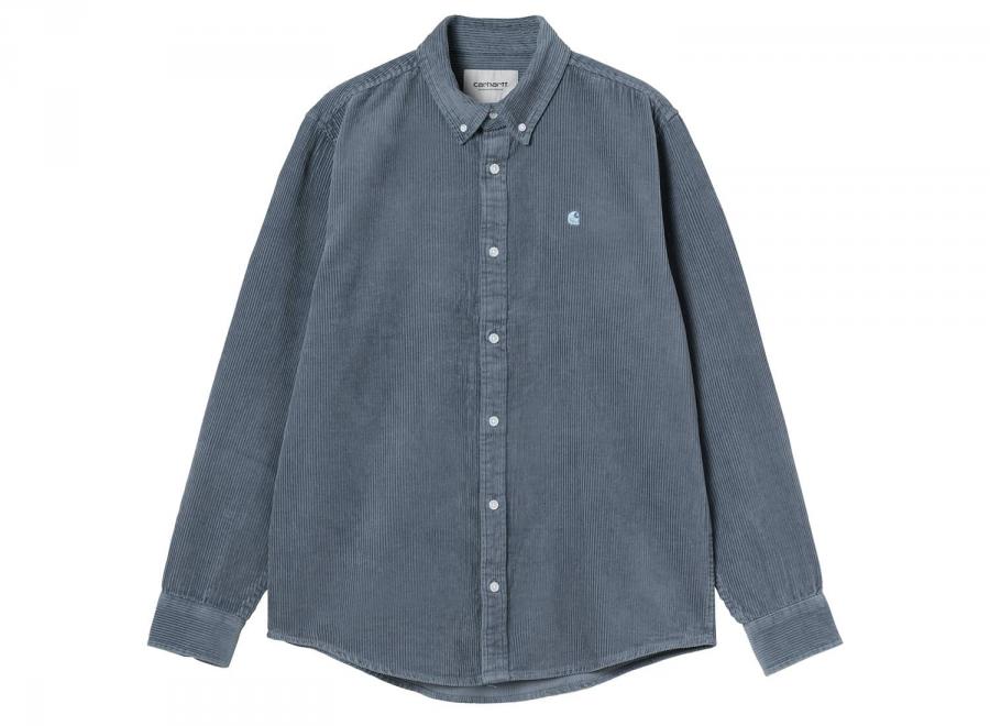 Carhartt WIP LS Madison Cord Shirt Angelite / Angelite I029958_39Q_XX_03 - Carhartt Wip