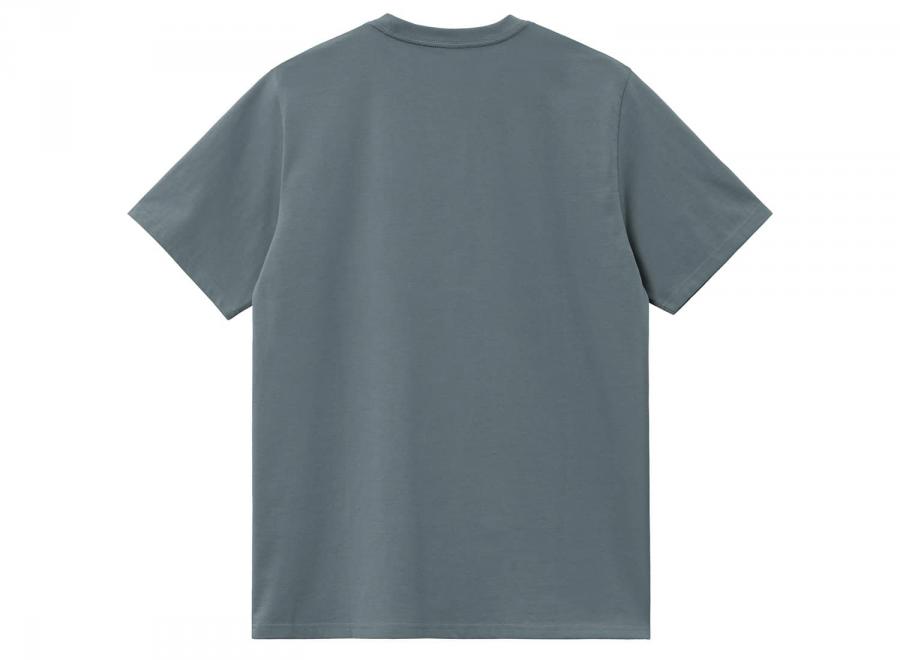 Carhartt WIP Chase Tshirt Cozy Blue / Gold I026391 - Carhartt Wip