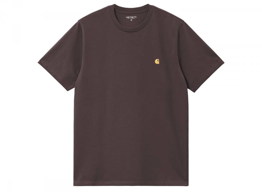 Carhartt WIP Chase Tshirt Shale / Gold I026391 - Carhartt Wip