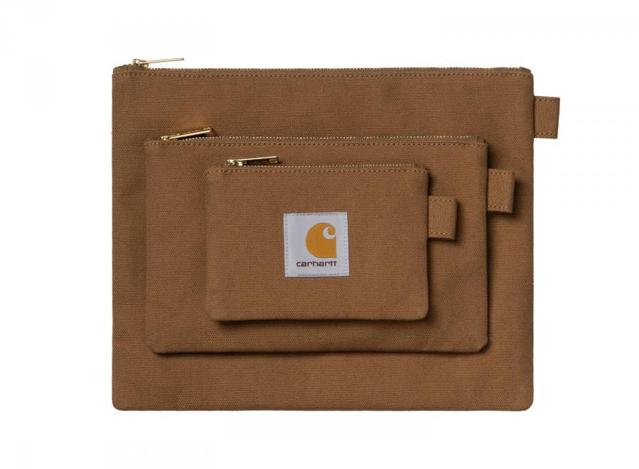 Carhartt Canvas Pouch Set Hamilton Brown I034758 - Carhartt Wip