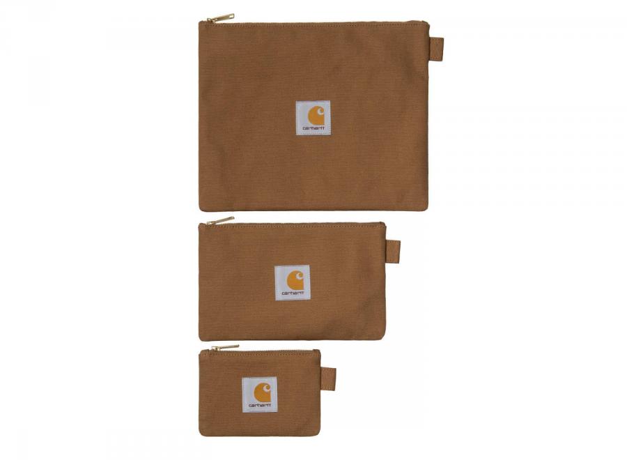Carhartt Canvas Pouch Set Hamilton Brown I034758 - Carhartt Wip