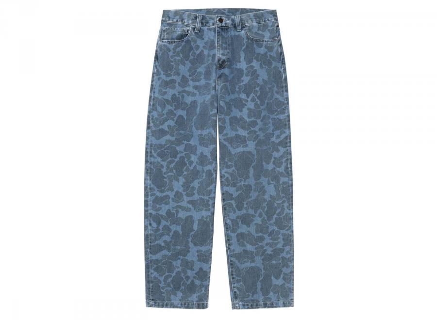 Carhartt Duck Landon Pant Camo Duck Blue Bleached I033755 - Carhartt Wip