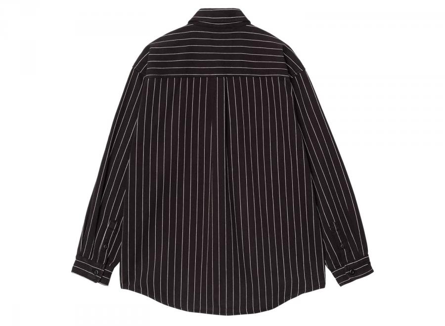 Carhartt Hendry Shirt Jac Seaton Stripe Black I034827 - Carhartt Wip