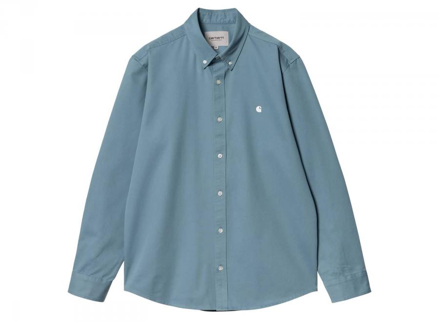 Carhartt Madison Shirt Icy Water / Wax I023339 - Carhartt Wip