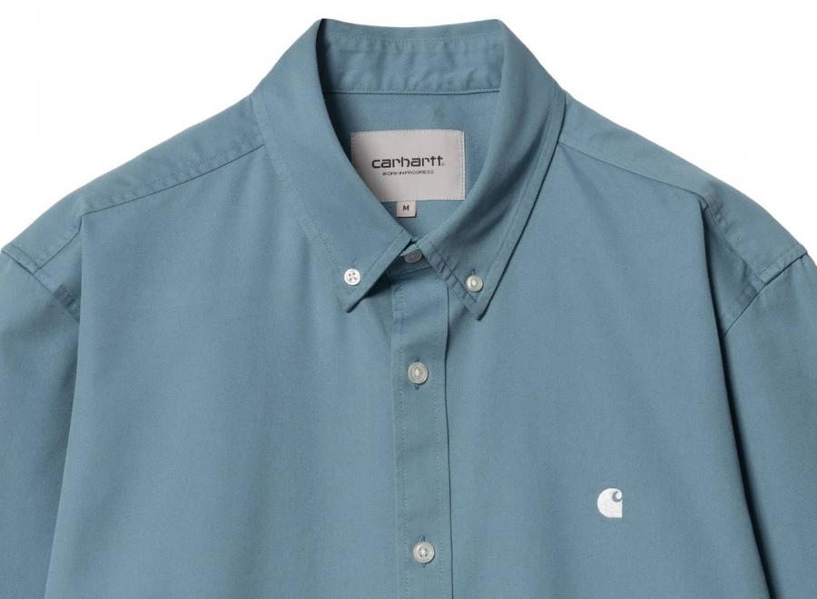 Carhartt Madison Shirt Icy Water / Wax I023339 - Carhartt Wip