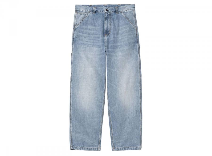 Carhartt OG Single Knee Pant Blue Burst Washed I034871 - Carhartt Wip