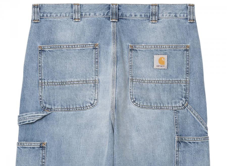 Carhartt OG Single Knee Pant Blue Burst Washed I034871 - Carhartt Wip