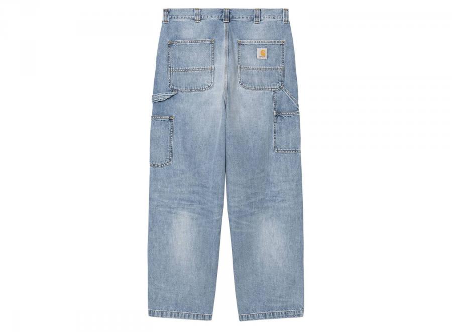 Carhartt OG Single Knee Pant Blue Burst Washed I034871 - Carhartt Wip