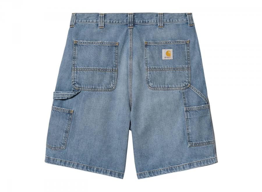 Carhartt OG Single Knee Short Blue Burst Washed I034872 - Carhartt Wip