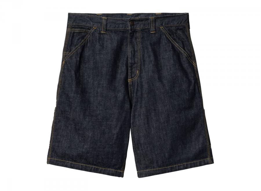 Carhartt OG Single Knee Short Blue Rinsed I034872 - Carhartt Wip